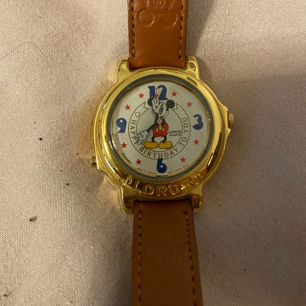 Mickey Mouse excellent shape plays happy birthday